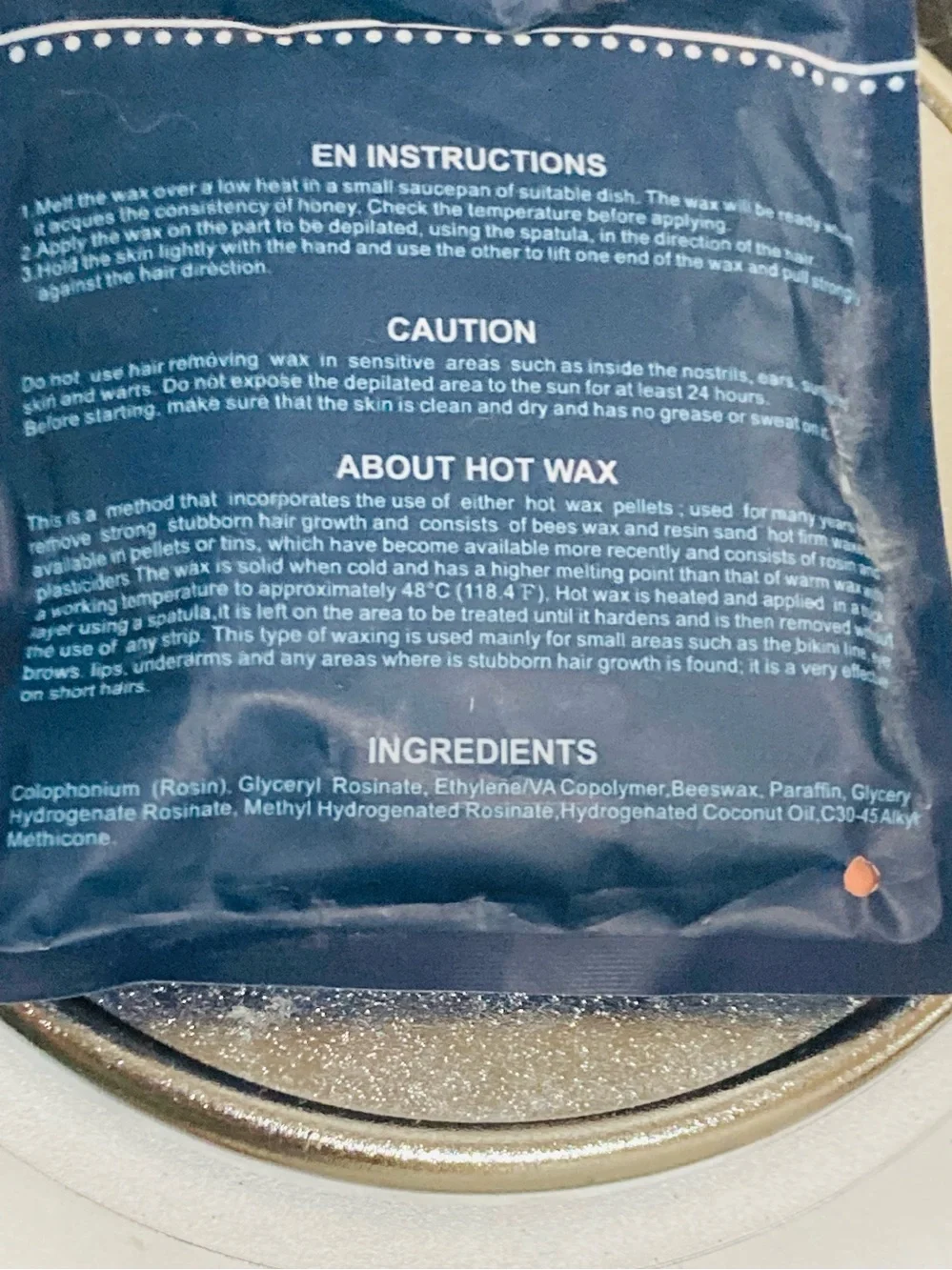 NWT Salon Depot Wax Beans2 oz